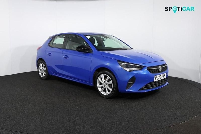 Used Vauxhall Corsa 75 HP (55 kW) 2020 Blue Hatchback