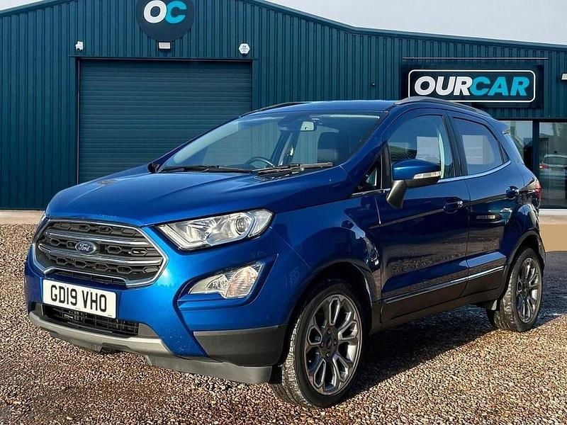 Used Ford Ecosport Titanium 125 HP (91 kW) 2019 Blue SUV