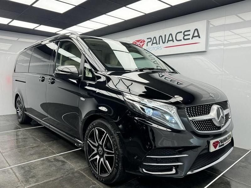 Black Used 2020 Mercedes V300 AMG line MPV | £81,990 - Image 1/4