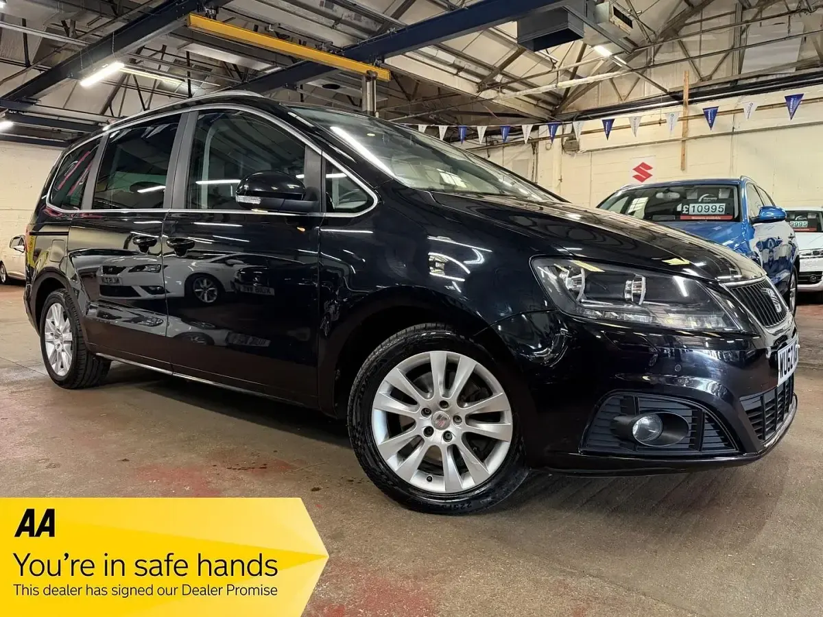 Begagnad Seat Alhambra SE 2012 Svart Minibuss