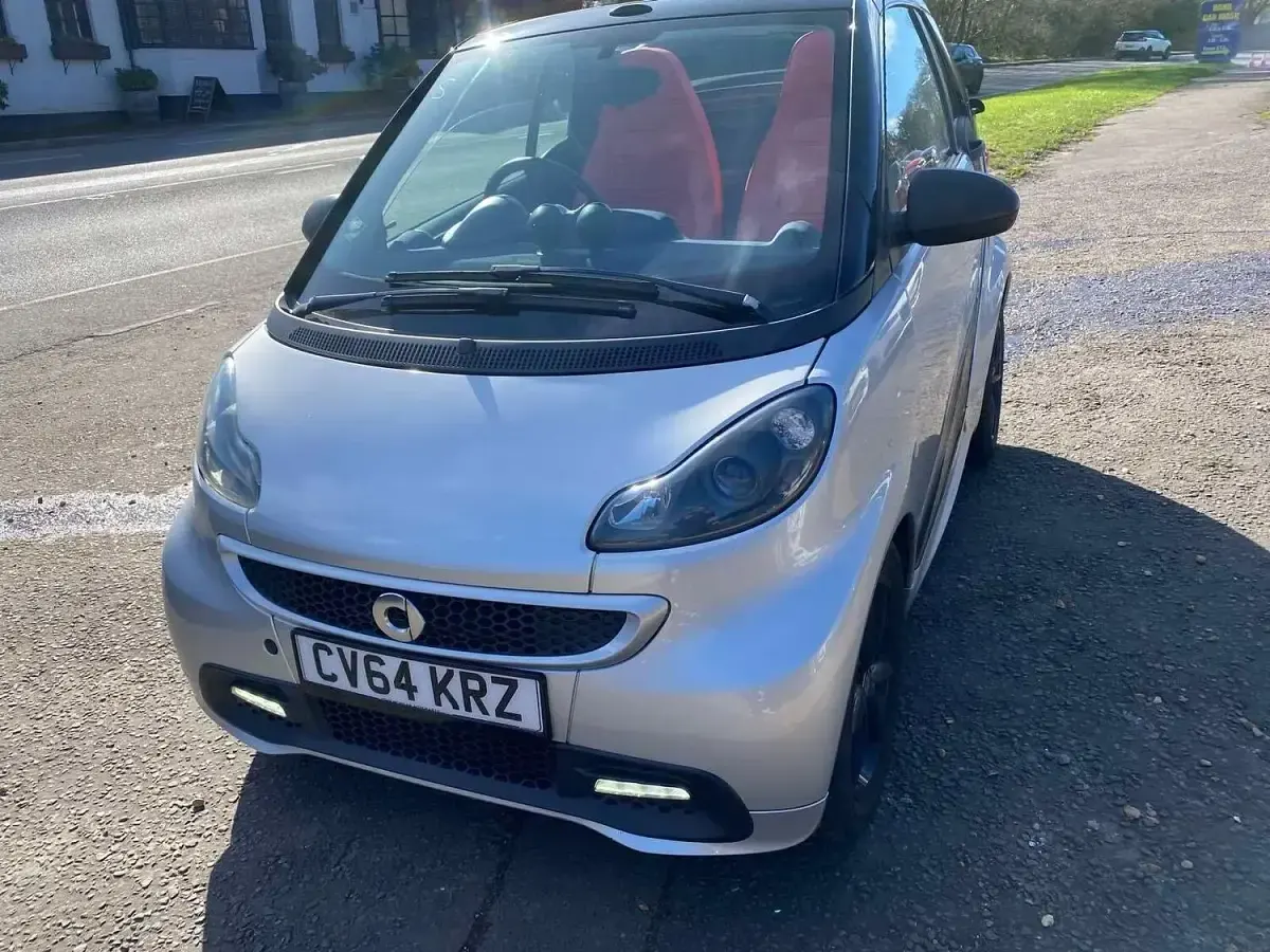 Used Smart ForTwo Cabrio 84 HP (61 kW) 2014 Silver Cabriolet