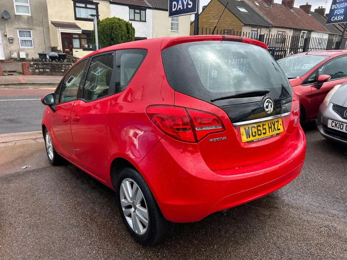 Used Vauxhall Meriva 2015 Red MPV
