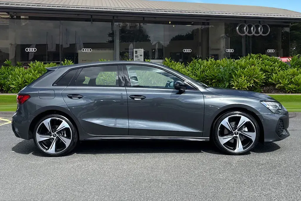 New Audi A3 Black Edition 150 HP (110 kW) 2026 Grey Hatchback