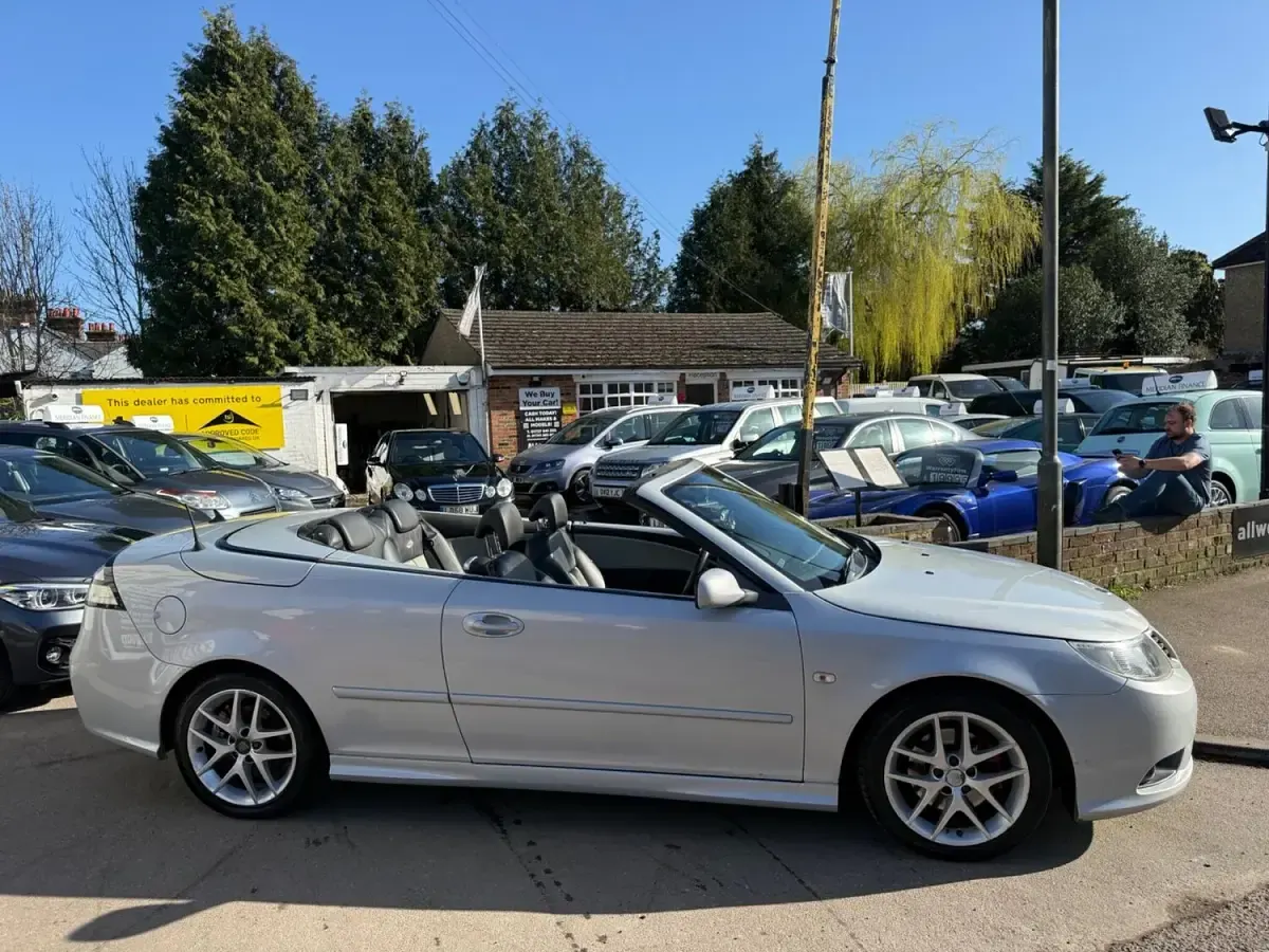 Used Saab 9-3 Cabriolet Vector 2009 Silver Cabriolet
