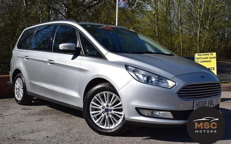 Used Ford Galaxy Zetec 150 HP (110 kW) 2019 Silver MPV