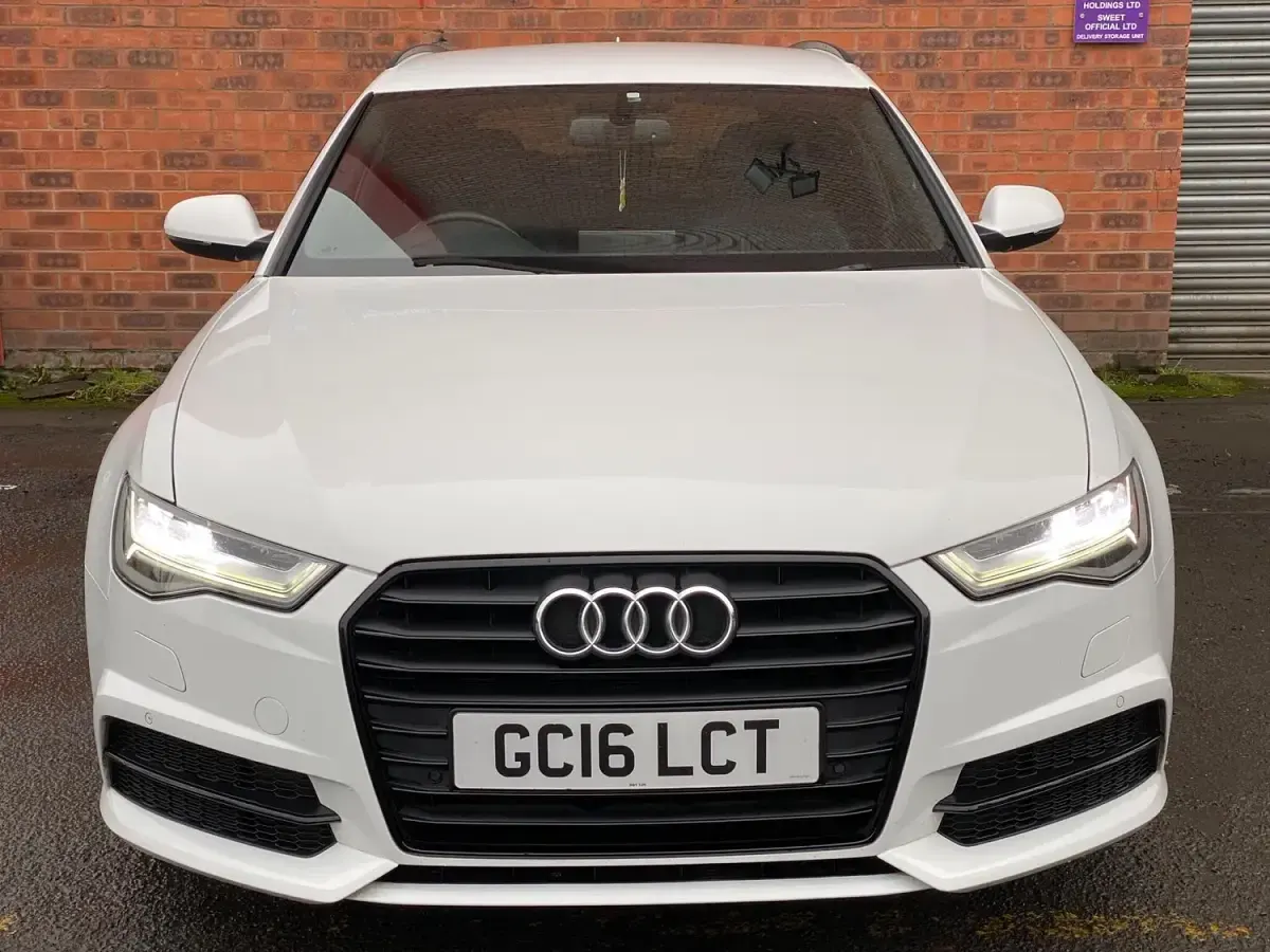 Used Audi A6 Black Edition 190 HP (139 kW) 2016 White Estate