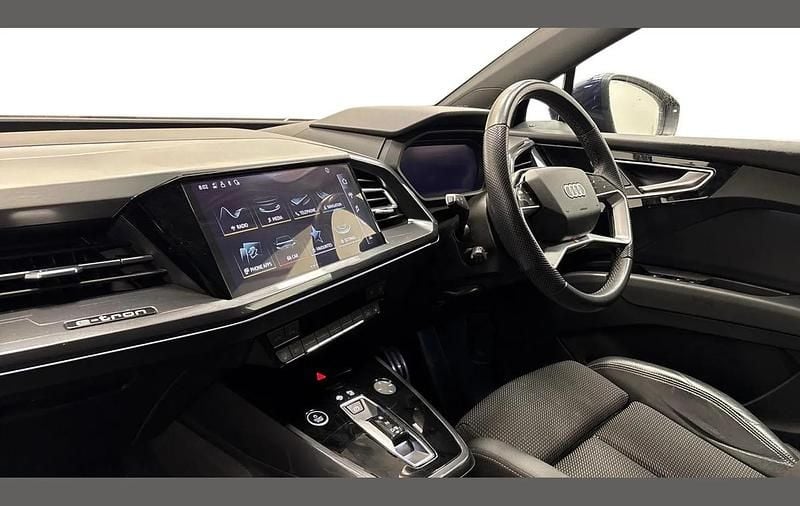 Used Audi Q4 e-tron S-Line 150 kW (204 HP) 2023 Blue SUV