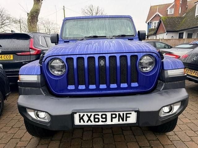 Used Jeep Wrangler Sahara 272 HP (200 kW) 2019 Blue SUV