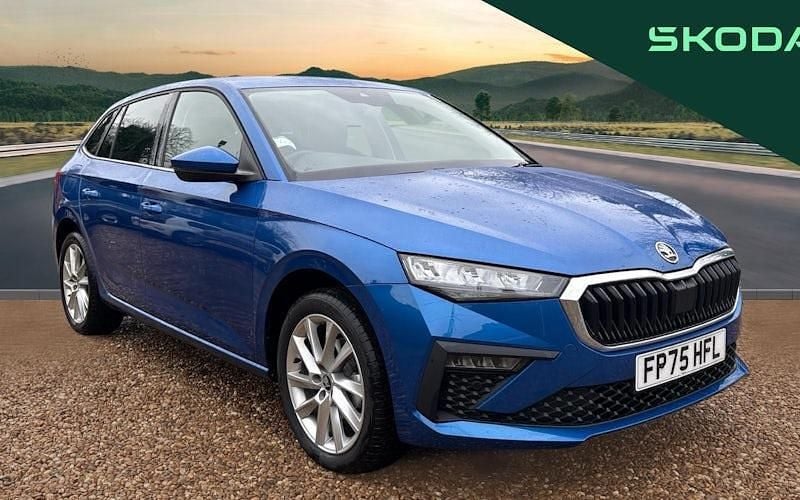 New Skoda Scala SE L 116 HP (85 kW) 2025 Blue Hatchback