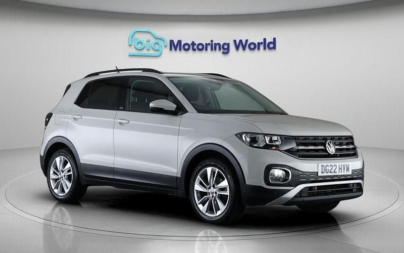 Used VW T-Cross Active 110 HP (80 kW) 2021 Grey SUV
