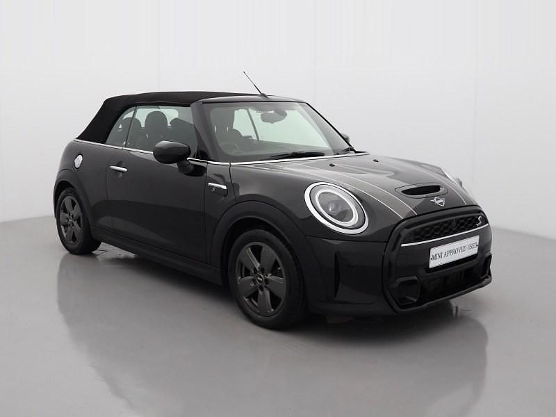 Black Used 2021 Mini Cooper S Cabriolet Classic Cabriolet | £19,590 (Fair price) - Image 1/4