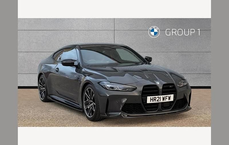 Grey Used 2021 BMW M4 Competition Edition Coupe | £48,095 (Fair price) - Image 1/4