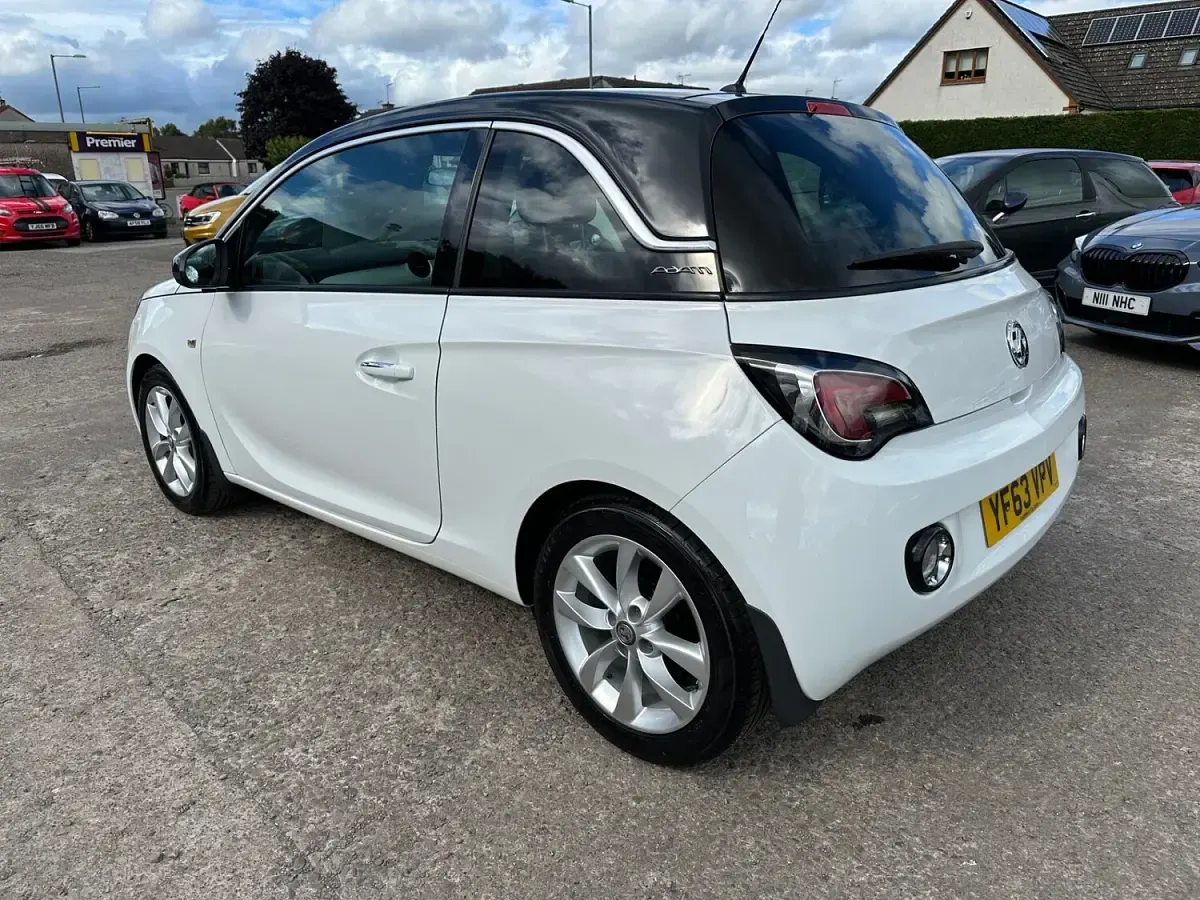 Used Vauxhall Adam Jam 2014 White Hatchback
