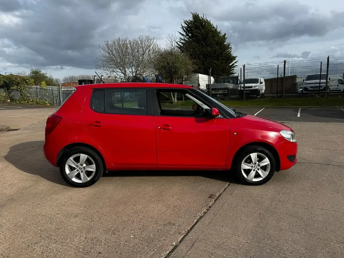Used Skoda Fabia SE 2013 Red Hatchback