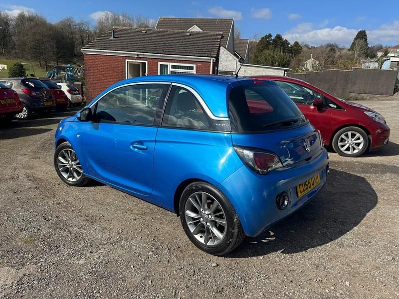 Used Vauxhall Adam Jam 68 HP (50 kW) 2015 Blue Hatchback