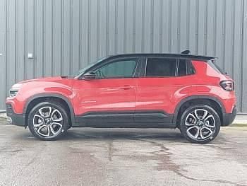 New Jeep Avenger Summit 114 kW (156 HP) 2025 Bicolour solid  ruby with volcano roof SUV