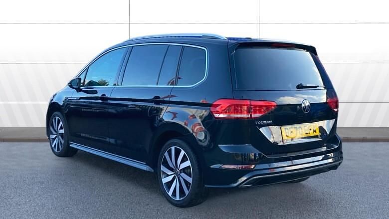 Used VW Touran R-line 150 HP (110 kW) 2020 Black MPV