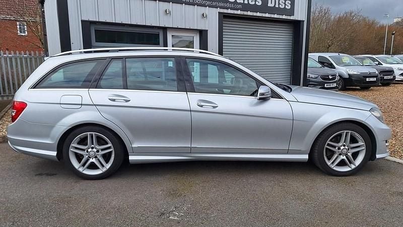Used Mercedes C250 Sport Edition 2014 Silver Estate