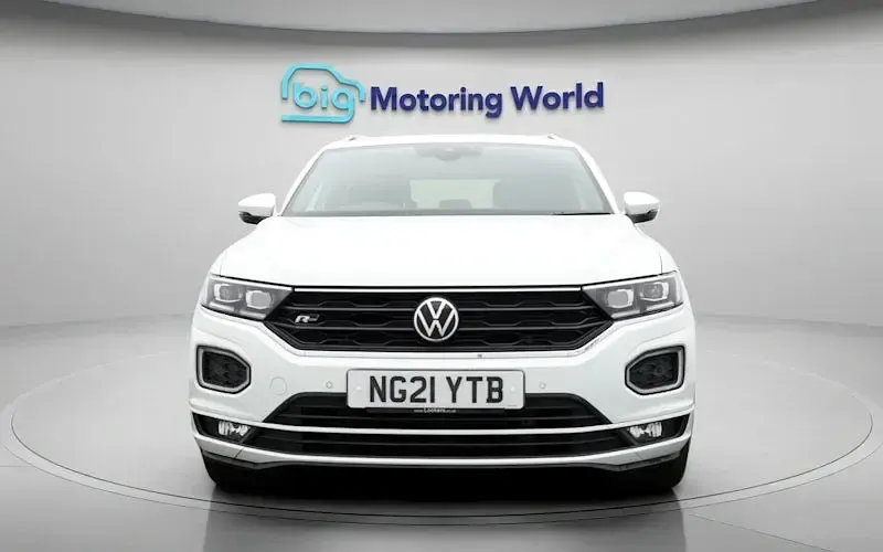 Used VW T-Roc R-line 150 HP (110 kW) 2021 White SUV