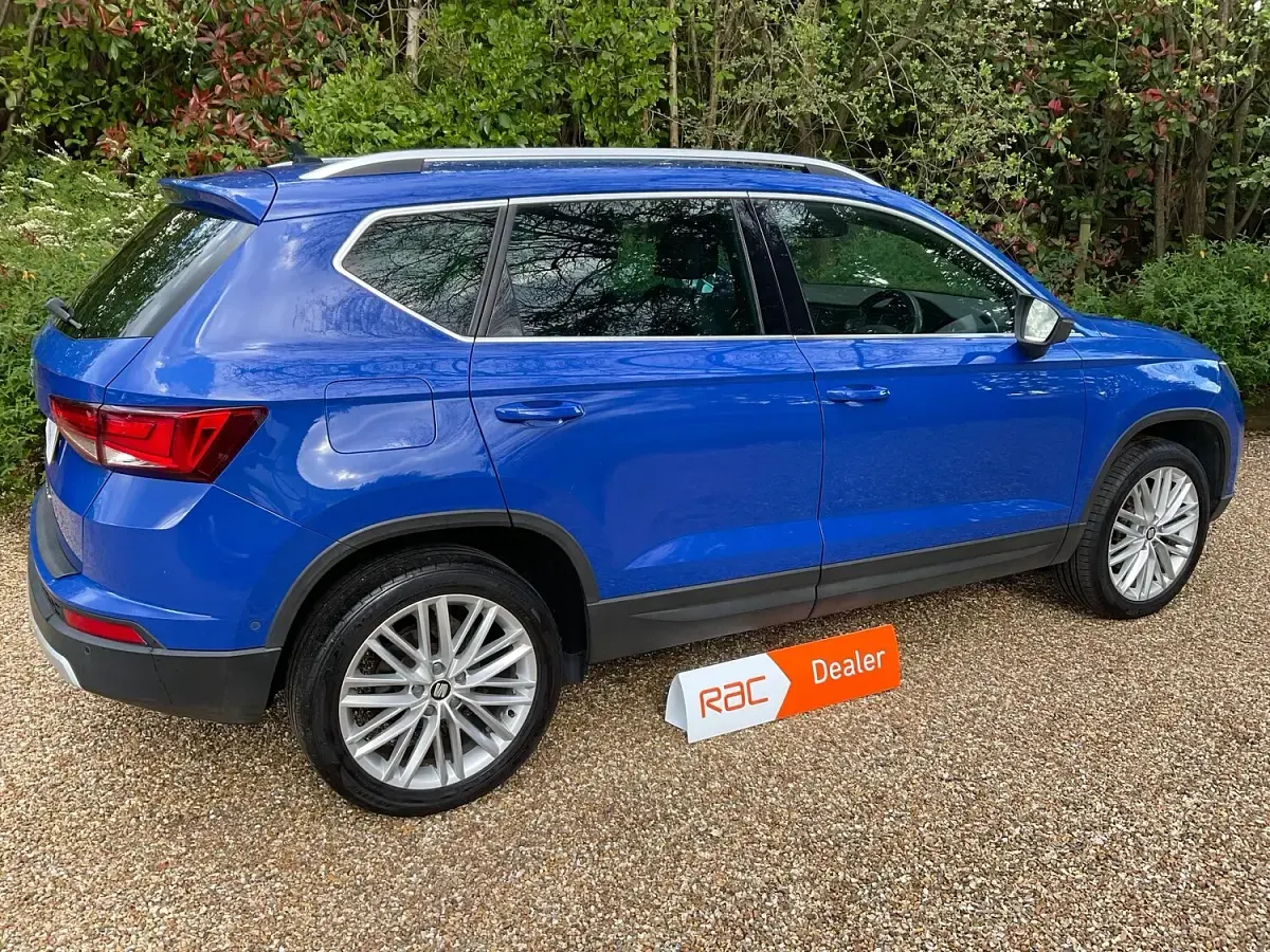 Used Seat Ateca XCELLENCE 150 HP (110 kW) 2018 Blue SUV