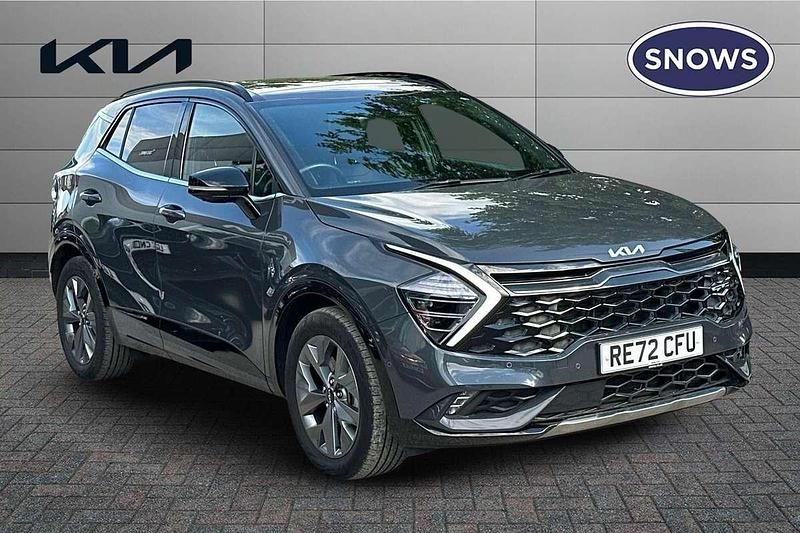 Grey Used 2022 Kia Sportage GT-Line S SUV | £28,495 (Fair price) - Image 1/4