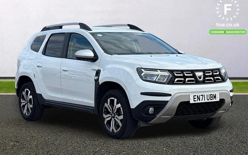 White Used 2022 Dacia Duster Prestige SUV | £14,199 (Fair price) - Image 1/4
