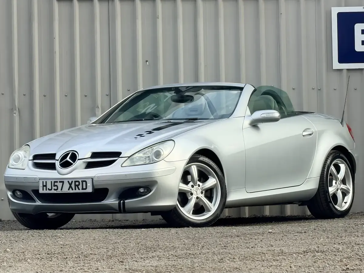 Used Mercedes SLK280 2007 Silver Cabriolet