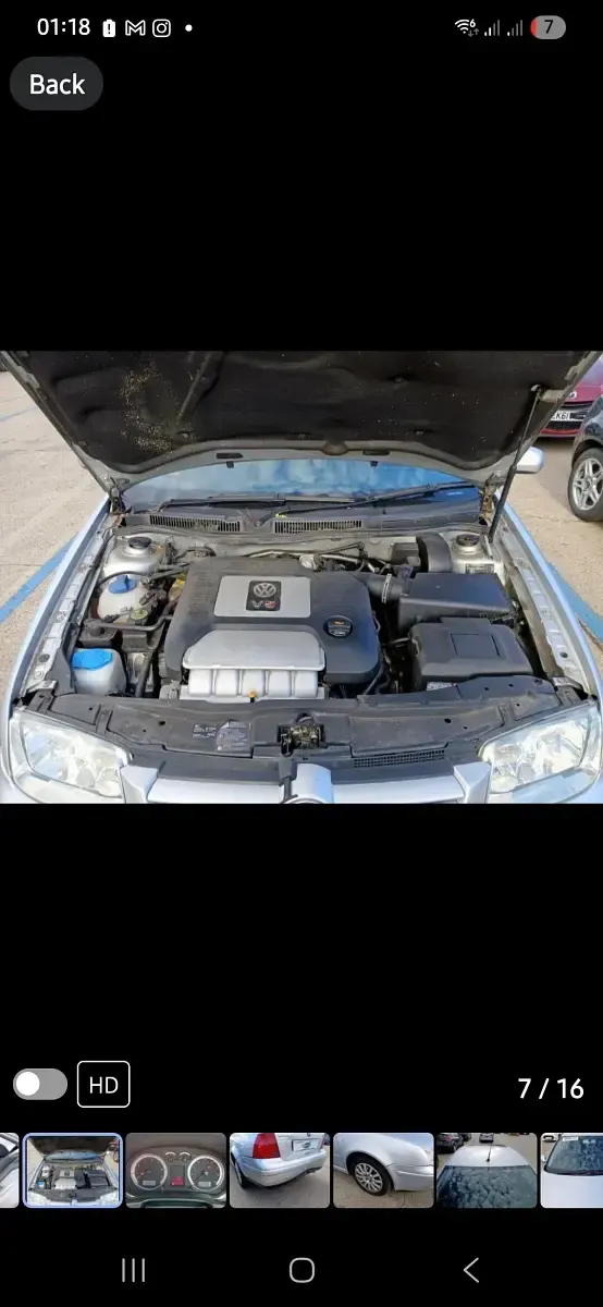 Used VW Bora 170 HP (125 kW) 2004 Silver Sedan