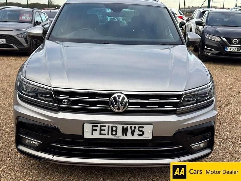 Used VW Tiguan R-line 190 HP (139 kW) 2018 Silver SUV