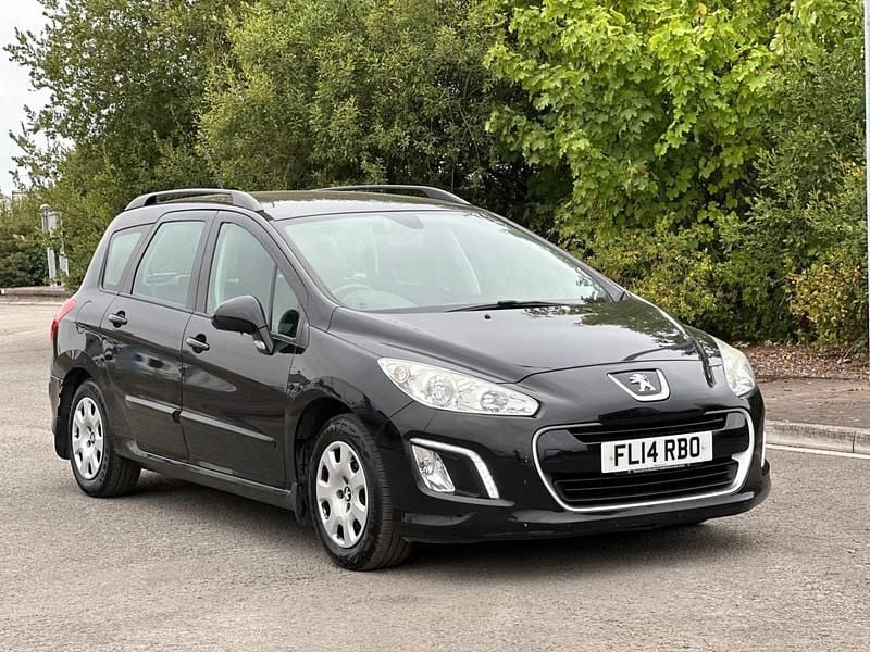 Black Used 2014 Peugeot 308 Access Estate | £2,495 (Super price) - Image 1/4