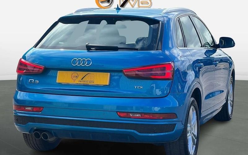 Used Audi Q3 S-Line 150 HP (110 kW) 2015 Blue SUV