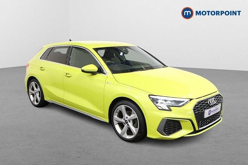 Yellow Used 2023 Audi A3 Comfort Hatchback | £23,349 (Fair price) - Image 1/4