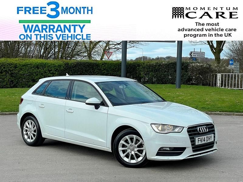 Used Audi A3 2014 White Hatchback