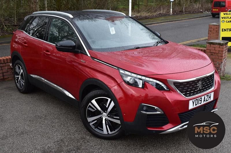 Used Peugeot 3008 GT-line 2019 Red SUV