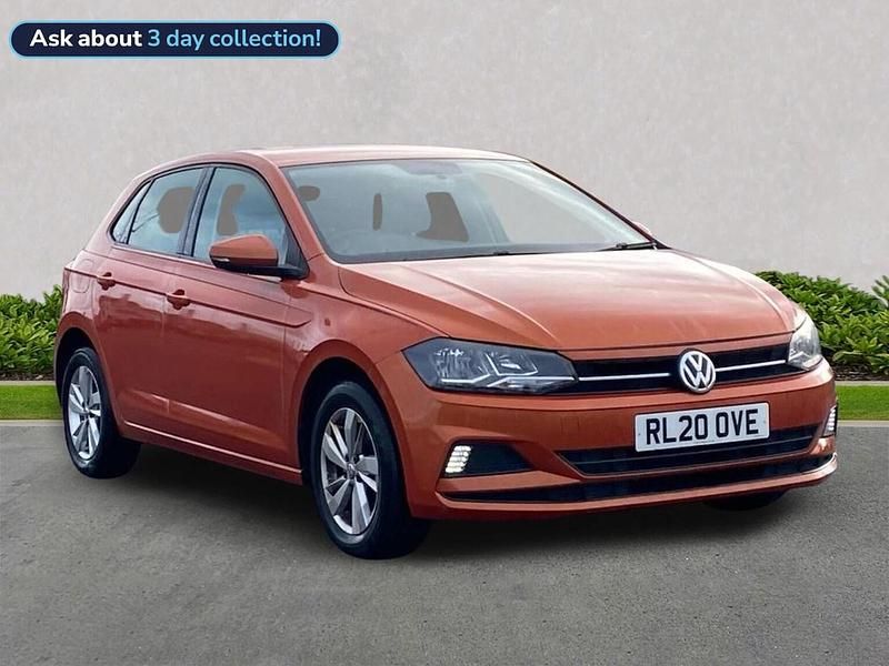 Orange Used 2020 VW Polo SE Hatchback | £10,247 (Fair price) - Image 1/4