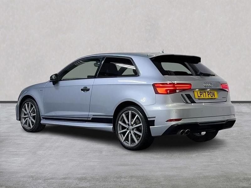 Used Audi A3 Black Edition 2017 Silver Hatchback