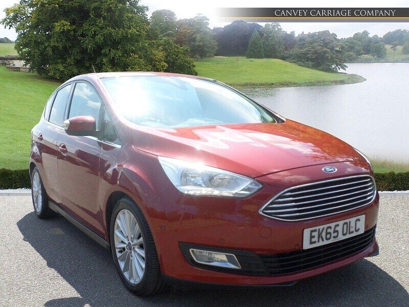 Red Used 2015 Ford C-MAX Titanium MPV | £4,500 (Fair price) - Image 1/4