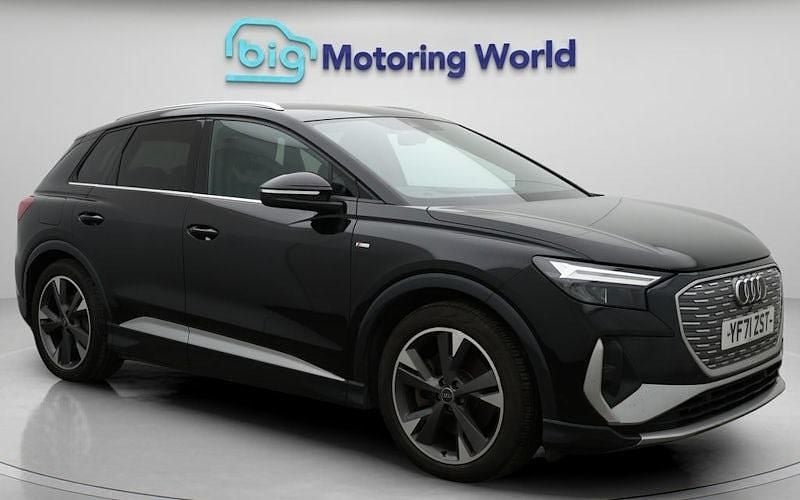 Used 2023 Audi Q4 e-tron S-Line SUV | £16,800 (Good price) - Image 1/4