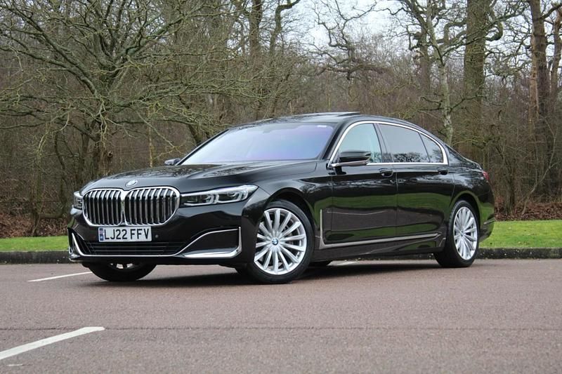 Used BMW 740L Comfort Edition 2022 Black Sedan