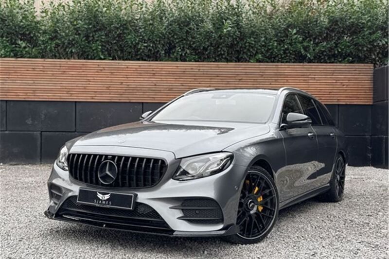 Grey Used 2019 Mercedes E220 AMG line Estate | £20,490 (A bit pricey) - Image 1/4