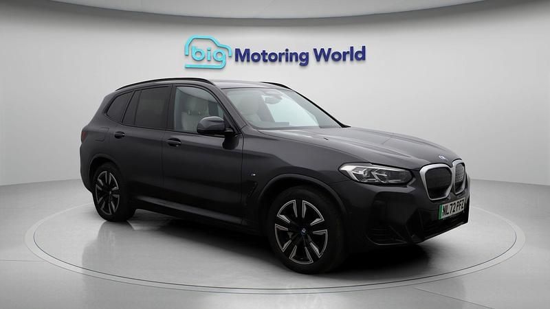 Grey Used 2022 BMW iX3 M Sport SUV | £26,700 (Fair price) - Image 1/4