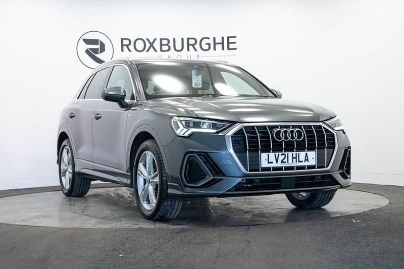 Grey Used 2021 Audi Q3 S-Line SUV | £20,299 (Good price) - Image 1/1