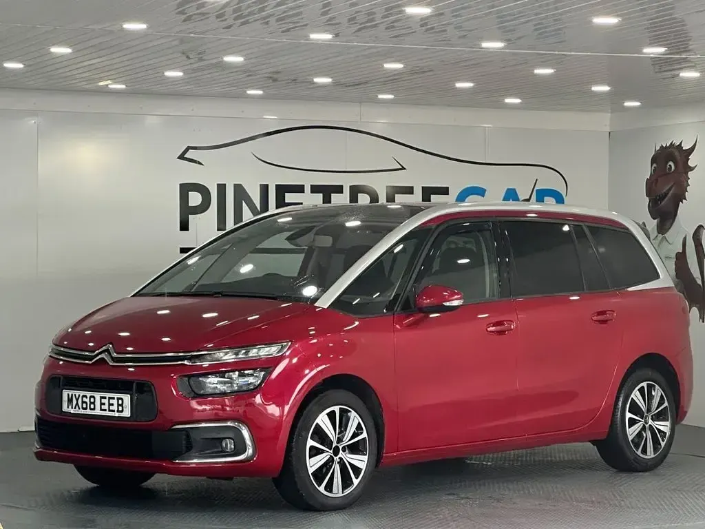 Used Citroën Grand C4 Picasso Feel 120 HP (88 kW) 2019 Red MPV