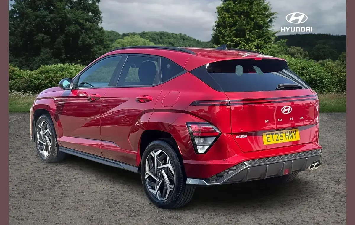 Used Hyundai Kona N Line 135 HP (99 kW) 2025 Red SUV