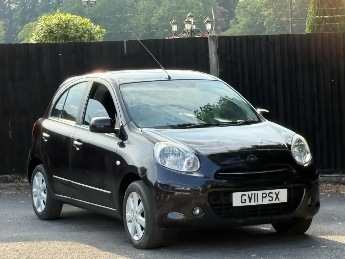 Used Nissan Micra Acenta 98 HP (72 kW) 2011 Black Hatchback