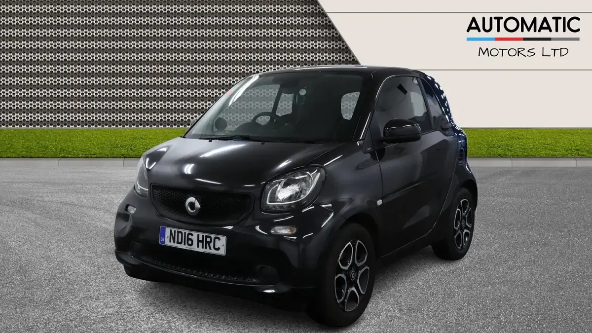 Used Smart ForTwo Coupé Prime 2016 Black Coupe