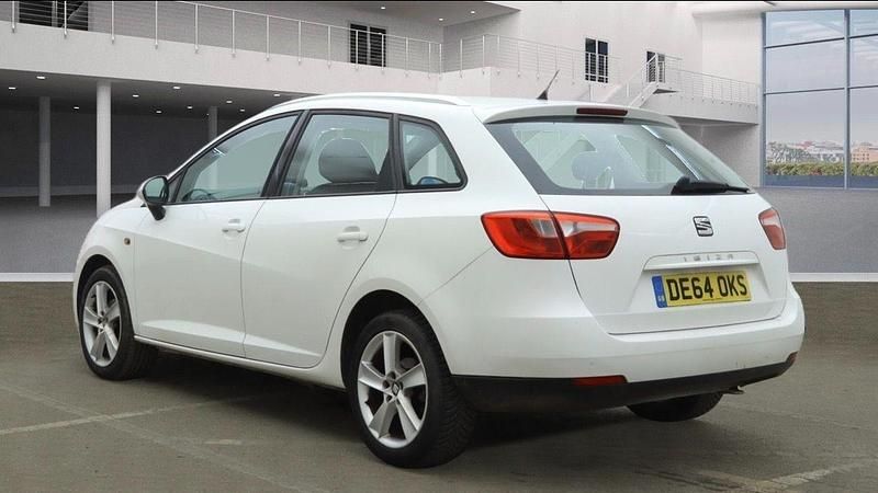 Used Seat Ibiza ST 2014 White Estate