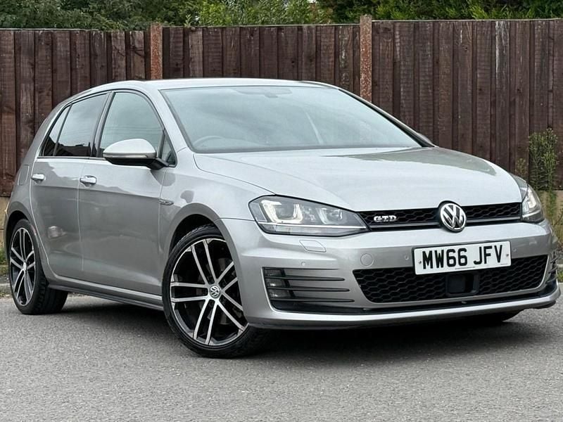 Silver Used 2016 VW Golf VII GTD Hatchback | £9,495 (Super price) - Image 1/3