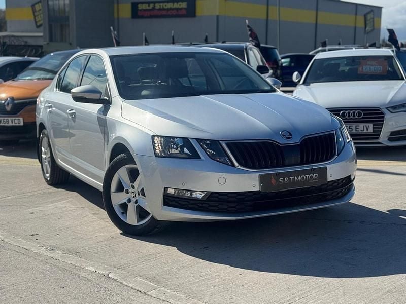 Used Skoda Octavia SE Technology 115 HP (84 kW) 2020 Silver Hatchback