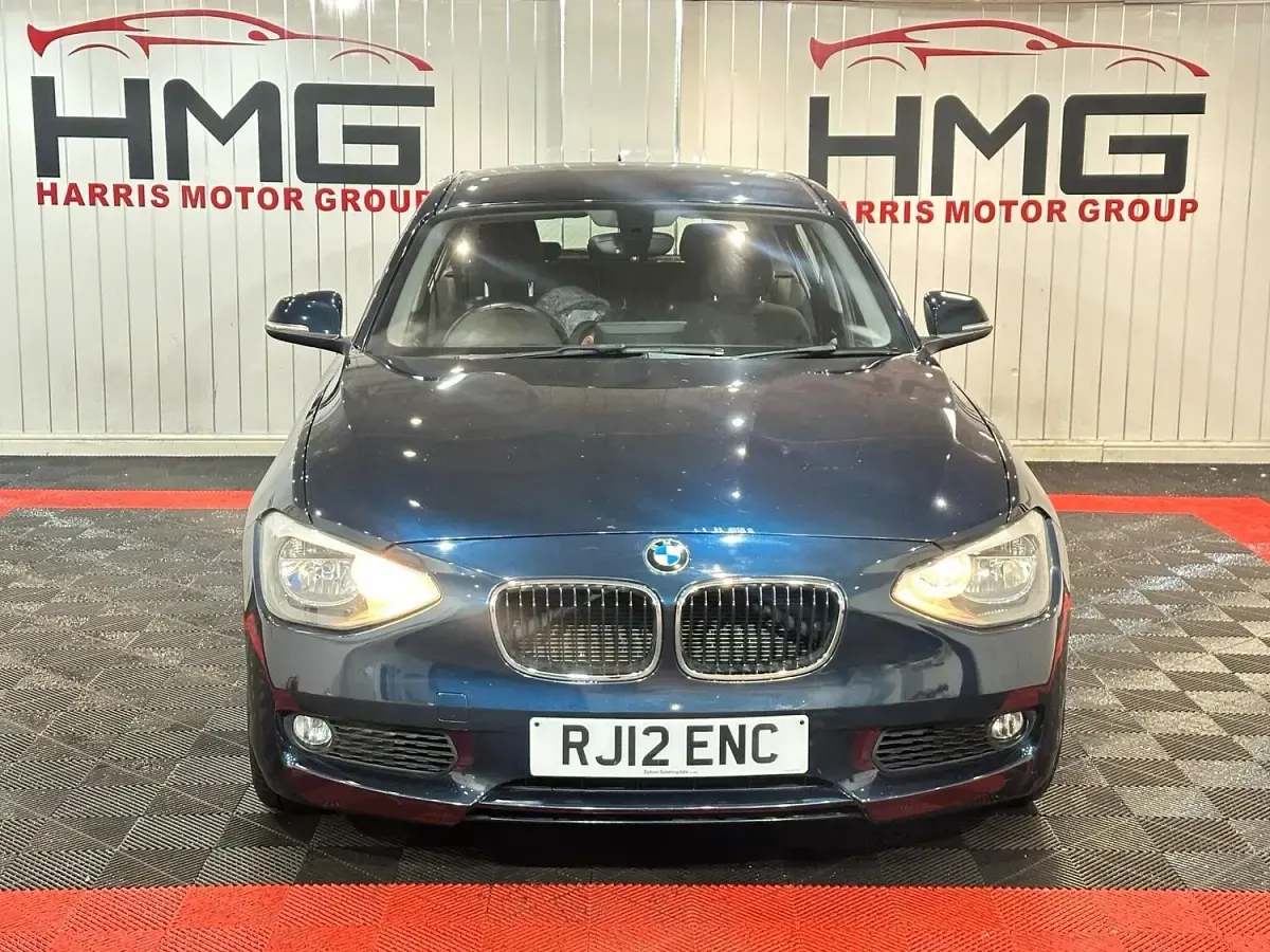 Used BMW 118 170 HP (125 kW) 2012 Blue Hatchback